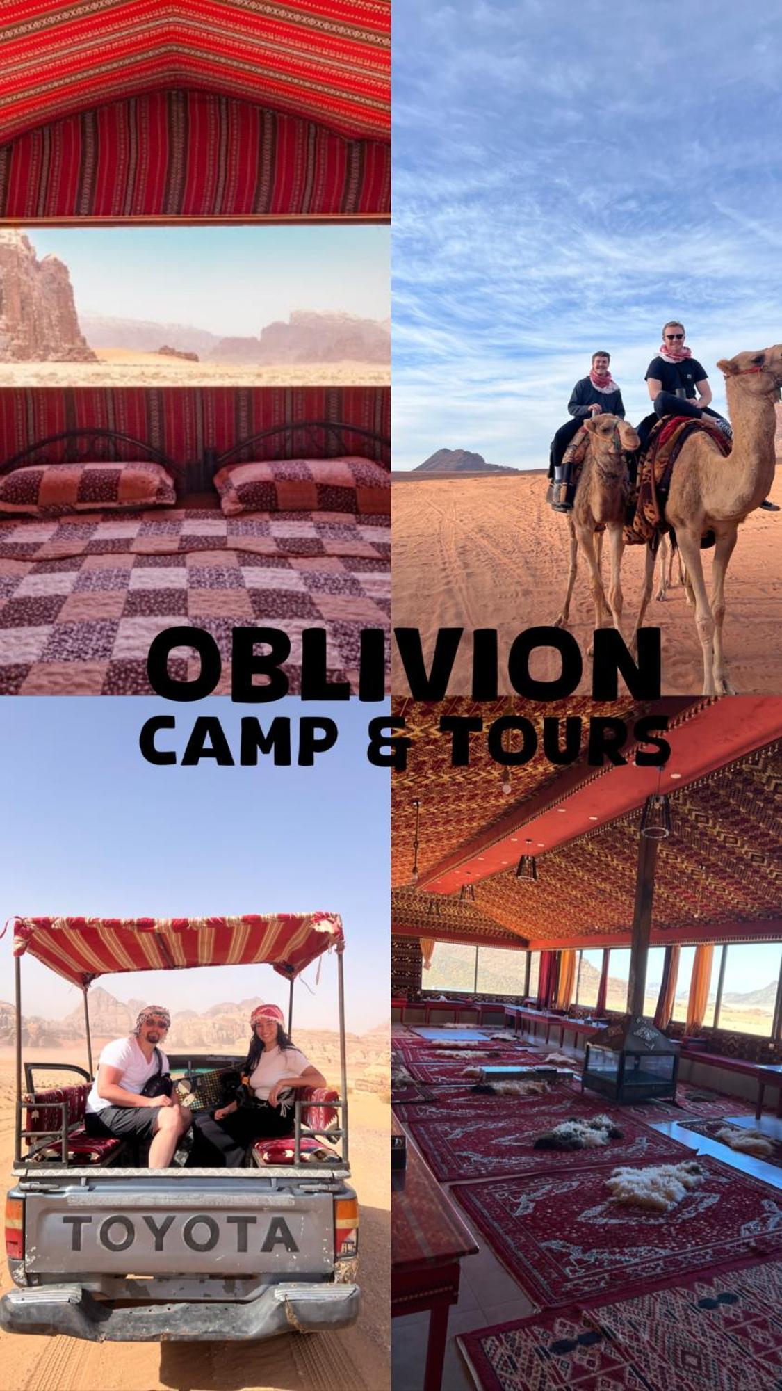 מלון וואדי רם Oblivion Camp מראה חיצוני תמונה